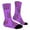 r-201Purple46, variant on MEZZALL Number 6 7 Printed Colorful Cartoon Print Kids Socks Boys Girls Soft Breathable Blend Ankle Socks With Grip Soft Socks