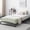 Black 6 in, variant on Full Low Profile Metal Platform Bed Frame – Sturdy Mattress Foundation Required, Black 6 in