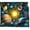 Black, variant on Solar System Planet Throw Blanket Warm Ultra-Soft Micro Fleece Blanket for Bed Couch Living Room