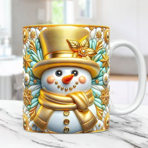 RnemiTe-amo Christmas Coffee Mug,3D Cute Santa Claus Snowman Merry Christmas Mug New Year Gifts Christmas Gifts for Friends Men Women Father Mother Coffee Mugs for Christmas