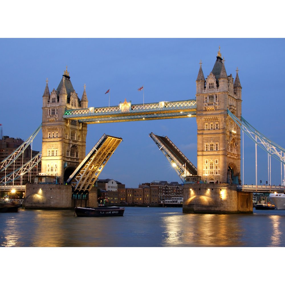 Jigsaw Puzzles 500 Pieces “London Bridge” Gold Edition by Wuundentoy