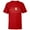 Red, variant on Logo and The Child from The Mandalorian - Short Sleeve T-Shirt for Kids - Customized-Red