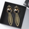 thumbnail image 3 of Aries Elegant Vintage Copper-Colored Lace Book Marks – Set of 2 Stainless Steel Book Markers for Book Lovers and Readers, 3 of 5