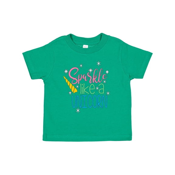 Inktastic Sparkle Like a Unicorn Boys or Girls Toddler T-Shirt