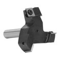 thumbnail image 1 of Insert Style Spoilboard Bit, Stockage Sans Huile Longue Durée de Vie Routeur Bit Rouille Preuve 12mm Tige pour Fente, 1 of 7