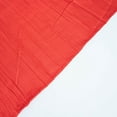 thumbnail image 6 of BalsaCircle 72x72 in Red Square Accordion Crinkled Taffeta Table Overlay Party Events Decorations Supplies, 6 of 8