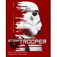 thumbnail image 2 of Men's Star Wars: Andor Stormtrooper Glitched Graphic Tee Red X Large, 2 of 5