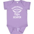thumbnail image 3 of Inktastic Handpicked for Earth by My Nana in Heaven with Angel Wings Boys or Girls Baby Bodysuit, 3 of 5
