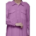 thumbnail image 3 of Atasi Pathani Kurta Pyjama Wedding Kurta Pajama For Boys Summer Clothing, 3 of 5