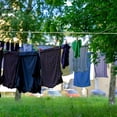 thumbnail image 2 of SHISUYAN Corde à Linge en PVC Transparent avec Conception Antidérapante pour Usage Domestique Solide et Durable, 2 of 8