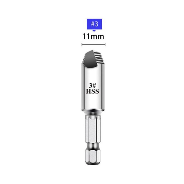1Pc Broken Screw Extractor Remover Drill Bits Set Stripped Broken Screw Bolts Remover Extractor Easily Take Out Demolition Tools