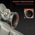 thumbnail image 4 of A-Premium B03G Complete Turbocharger Turbo Kit Compatible with BMW Models - X3 2011-2017 3.0L - Replaces 11657636426, 11657583909, 4 of 8