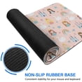 thumbnail image 6 of Long Mouse Pads for Desk,Colorful Princess Swan Pattern Desk Mats on Top Of Desks, Desk Mouse Pad Extra Large with 3mm Non-Slip Base and Stitched Edge for Gaming,Office,Work,Home 31.5"x11.8", 6 of 6