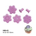 thumbnail image 2 of Bewildely 16 Uds herramientas de pastel de Navidad DIY galletas moldes de plástico para galletas DIY impresión en relieve molde cocina Kits de decoración para fiestas, 2 of 6