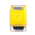 thumbnail image 2 of Tampon à Rouleau Protection ID Confidentialité Garde Informations Anti-Fuite; Tampon d'Identité; Bloqueur d'Adresse de Données, Jaune, 2 of 9