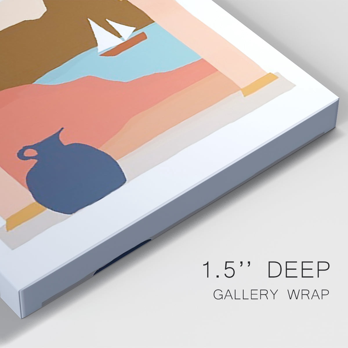 Paper Scene III Premium Gallery Wrapped Canvas - Ready to Hang