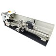 thumbnail image 1 of Precision Metal Bench Lathe Double Head Double Chuck Electronic Pulse Metric/Imperial Thread 8.3"x31.5", 1 of 21