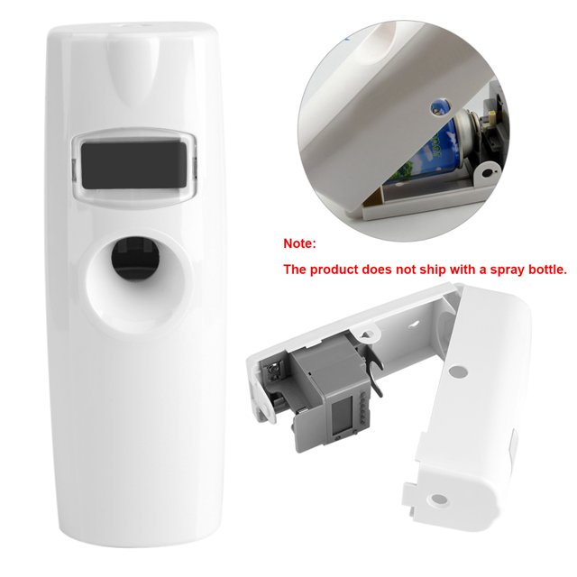 Dispensador de aroma ANGGREK Pantalla LCD Temporizador automático Spray de fragancia Blanco marfil