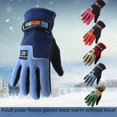 thumbnail image 2 of Guantes de invierno para hombre, guantes para parejas, guantes de ciclismo de invierno para hombre y mujer, guantes de polar cálidos para exteriores y resistentes al frío, 2 of 5