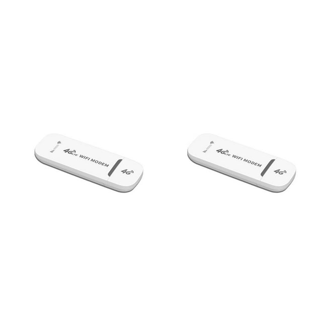 Decodeary WiFi 4G LTE B1/B3/B5 Broadband Network Adapter Modem Stick with SIM Card Slot Router 150Mbps Computer Accessories 2Set