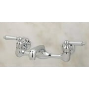 Signature Hardware  Wall Mount Faucet with Variable Centers-Chrome