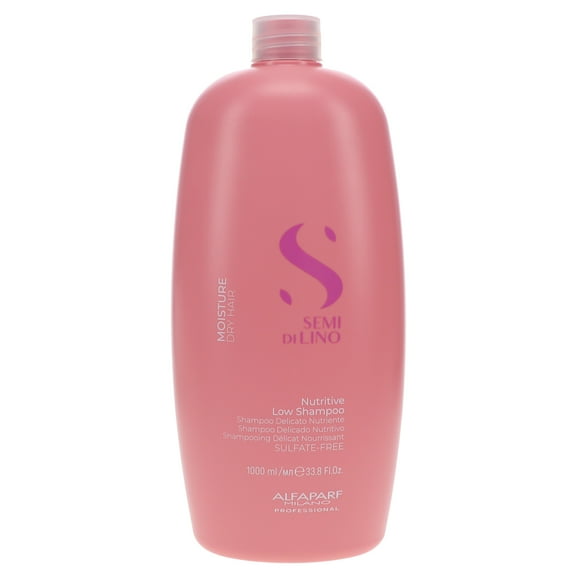 AlfaParf - Semi Di Lino Moisture Nutritive Low Shampoo (Dry Hair) - 1000ml/33.8oz
