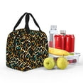 thumbnail image 6 of Lsque Teal Leopard Pattern Lunch Bag Women/Men Insulated Lunch Box,Small Leakproof Cooler Food Lunch Containers Reusable High Capacity Lunch Tote Bags, 6 of 6