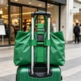 thumbnail image 5 of Luggage Connector Straps – Elastic Bungee for Suitcase Handle, 25.2" x 2.4", Travel Strap for Extra Bag, Green, 5 of 5