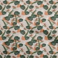 thumbnail image 1 of oneOone Polyester Spandex Light Pink Fabric Tropical Leaf Craft Projects Decor Fabric Printed By The Yard 56 Inch Wide, 1 of 5