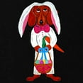 thumbnail image 2 of CafePress - Dachshund Easter Bunny Maternity T Shirt - Maternity Dark T-Shirt, 2 of 3