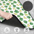 thumbnail image 3 of Disketp Frogs And Tropical Leaves for Crystal Velvet Car Mats Four-Piece Set,All-Season Automotive Protection, Vehicles, Cars, Trucks, and SUVs,Anti-Slip Design, 3 of 7