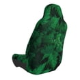 thumbnail image 2 of Balery Green Leave Fern Funda de Asiento para Auto con Diseño - Cubierta Frontal Suave y Transpirable con Protector Antideslizante- 1 Unidad, 2 of 5