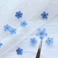 lianhanyi Blue Me Not Flowers Dried Pressed Nature Art Craft' AU