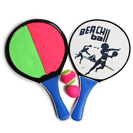 Decoq Paddle Tennis Toy Ball Toss And Catch Throw Bat Paddle Tennis Toy Ball Toss And Catch