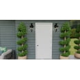 thumbnail image 6 of Quoizel Havana 3-Light Earth Black Outdoor Wall Lantern, 6 of 6