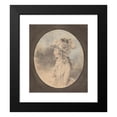thumbnail image 2 of John Downman 20x23 Black Modern Framed Museum Art Print Titled - Miss Nott (1789), 2 of 5