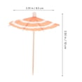 thumbnail image 3 of ELAYARD Independence Day Paper Umbrella Picks, Assorted Colors, 50 Pieces for Party Decorations and Crafts, 3 of 4