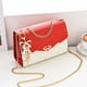 thumbnail image 5 of Bolso bandolera con cadena para mujer, estilo coreano, moderno, combinable, de alta gama, con lentejuelas, moderno, 5 of 6