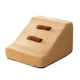 thumbnail image 2 of DOLITY Dog Stairs Dog Ladder Gently Sloping Shape for Senior Dogs, Cats Durable Machine Khaki 2 Step, 2 of 8