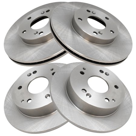 Front & Rear Disc Brake Rotor Kit For 1998-2002 Honda Accord 3.0L V6