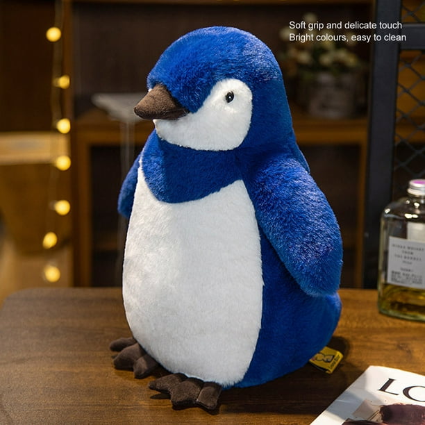 Pingüino de peluche pingüino de peluche suave de 984 pulgadas