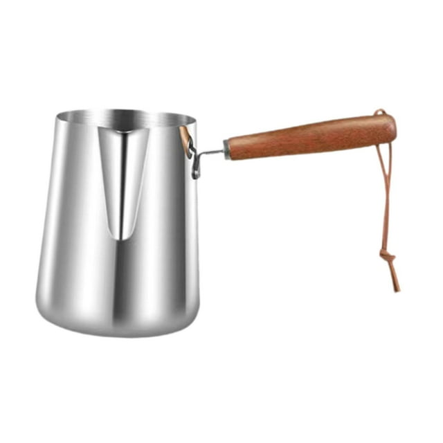 Youkk Turkish Coffee Pot Teapot Coffee Mug Pitcher Frothing Milk for Home Cafe Bar 600ml