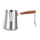 thumbnail image 3 of Cafetera turca, calentador de leche, tetera multiusos, tetera de acero inoxidable 1000ml, 3 of 9