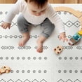 thumbnail image 4 of PIGLOG Baby Play Mat, 72" x 48" Extra Large Foam Floor Mat for Crawling, 6 Interlocking Tiles, Non-Slip Waterproof Surface, Easy to Clean - Bohemia Pattern for Nursery, Playroom, Indoor & Outdoor, 4 of 7