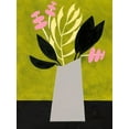 thumbnail image 2 of Moore, Regina 25x32 White Modern Wood Framed Museum Art Print Titled - Mod Bouquet II, 2 of 4