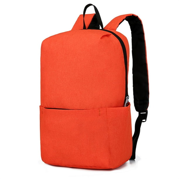 Mochila para mujer, neceser para la universidad y viajes, ligera, con múltiples compartimentos para estudios, trabajo y desplazamientos diarios. Aestivo | Naranja | AESTIVO