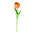 thumbnail image 1 of Tulipán artificial de tacto real de 35 cm de PU, tulipán artificial realista con tallo largo para bodas, hogar, centro de mesa, decoración de jardín de primavera., 1 of 8