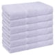 thumbnail image 1 of REGALWOVEN Paquete de 6 toallas de algodón para la cara, toallas de gofre, paños multiusos para el baño, morado 14" x 14", 1 of 7