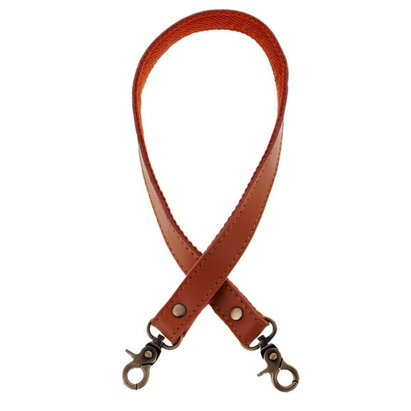 60cm Leather   Canv Shoulder Bag Handles Handbag Strap Replacements Bag Accessories Brown