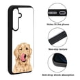 thumbnail image 2 of WIRESTER Shockproof Soft Rubber Cover Case for Samsung Galaxy A16 5G 6.7", Winking Golden Retriever Dog, 2 of 5